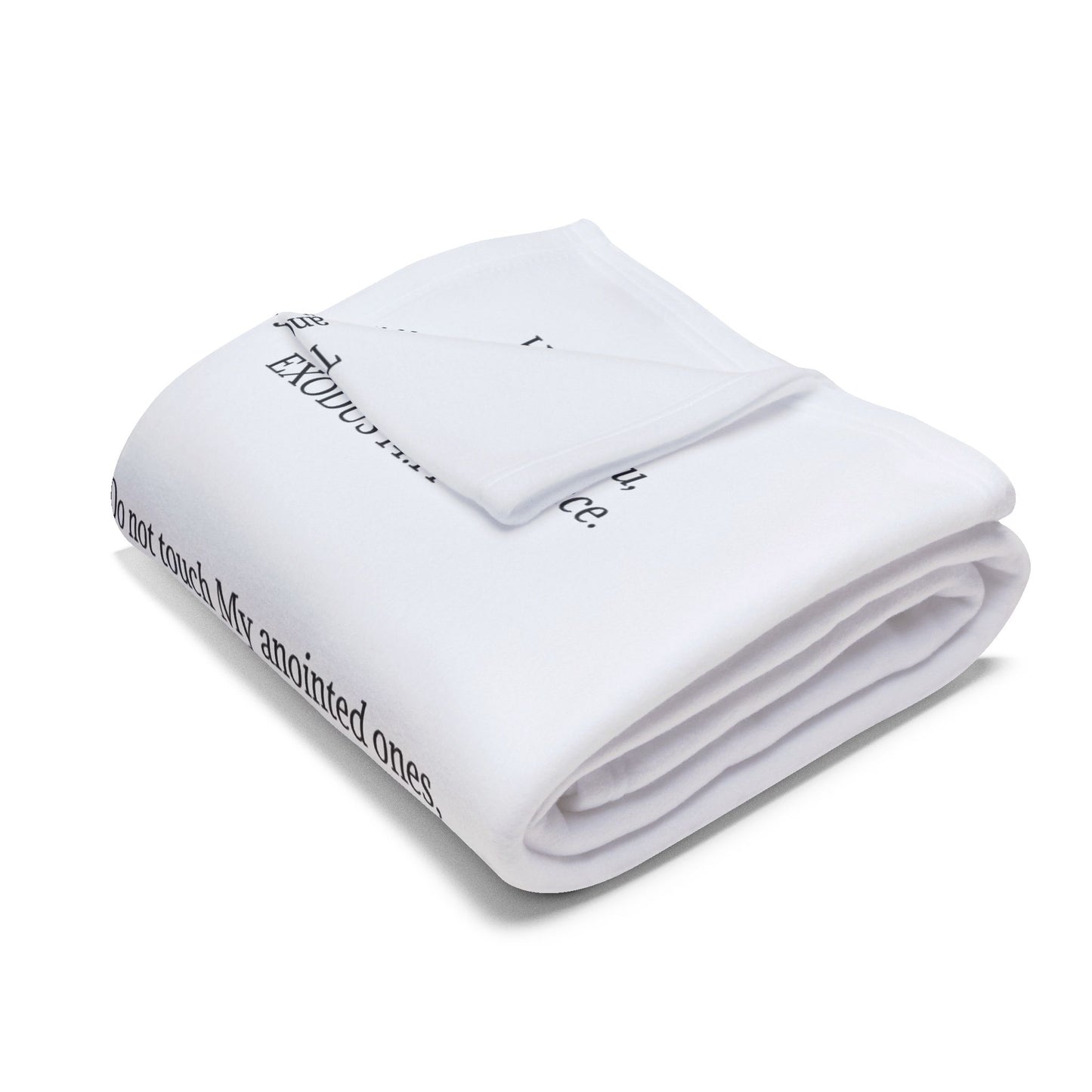 Sharpening Anointed Fleece Blanket - Made For The Secret Place
